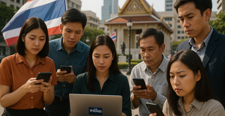 โซเชียลมีเดียในการเมืองไทย